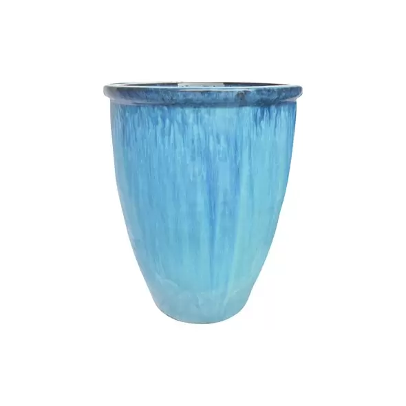 MCarr 6pc Tall Round Planter Pallet Ultra Marine