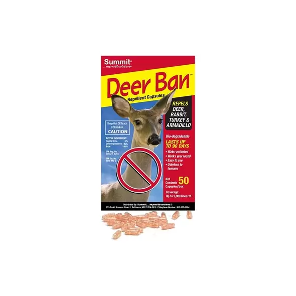 Summit Deer Ban Deer Repellent Caps 50pk