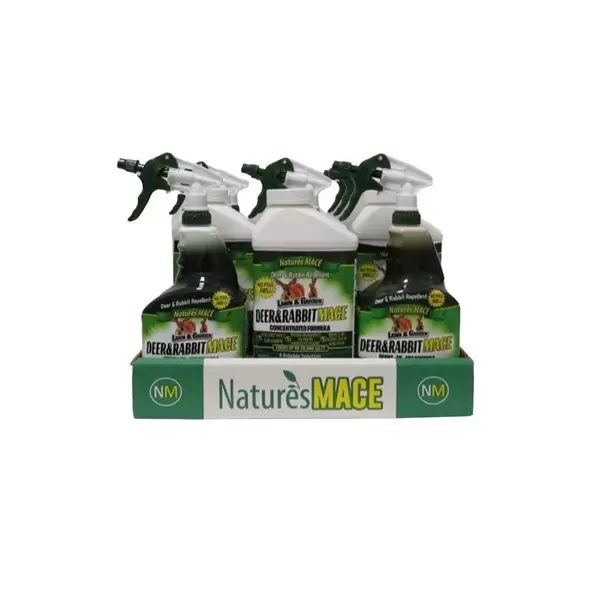 Nature's Mace MiniMace 12pc Deer & Rabbit Repellent Counter Display