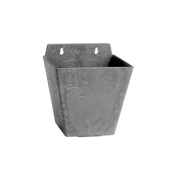 Artstone Ella 5.5" Wall Pot Grey