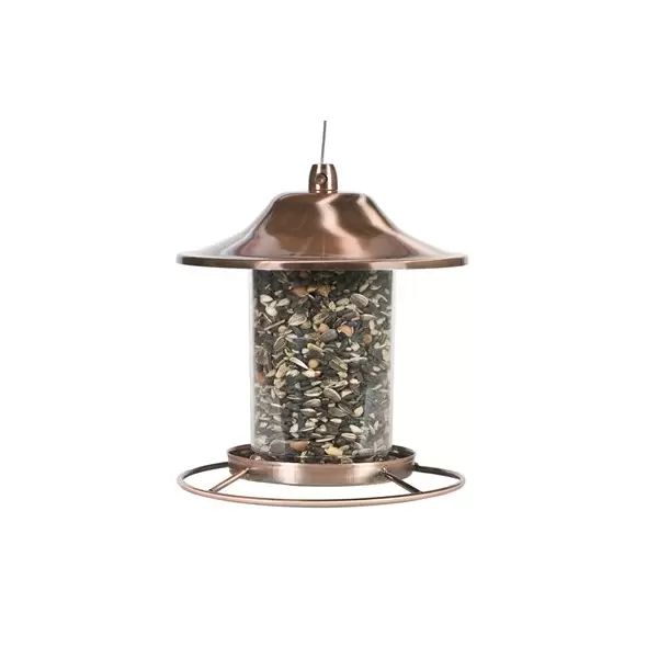 Perky Pet Panorama Copper Finish Feeder