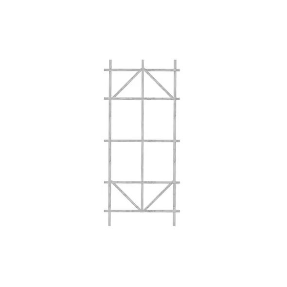 Panacea 48" White Wood Ladder Trellis