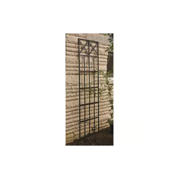 Panacea 84" Rivet Trellis Black