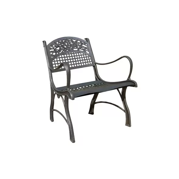 Painted Sky Chair Leaves Iron New