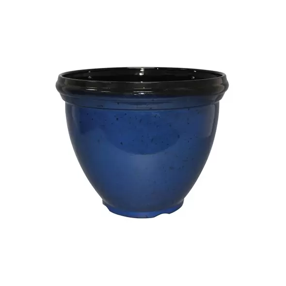 Southern Patio 12" HDR Heritage Planter Monaco Blue