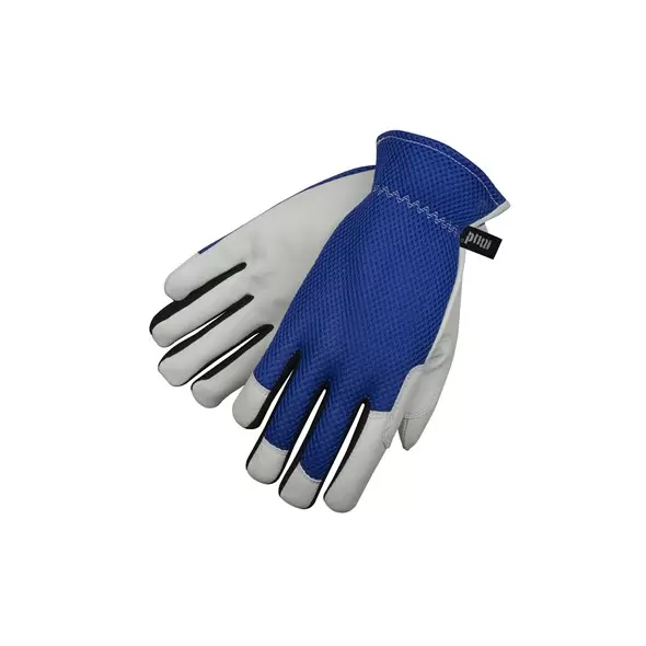 SWI Natural Mud Glove Sapphire Medium Goatskin Spandex