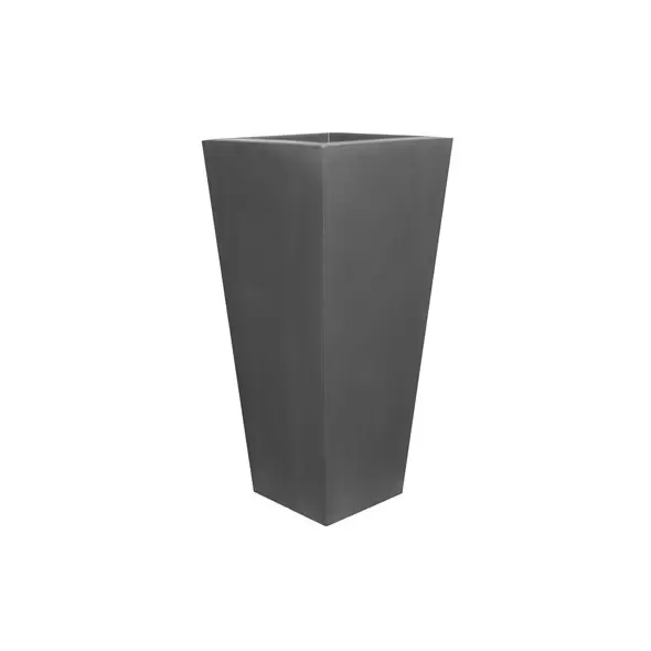 Tusco 26" Cosmo Tall Square Planter Slate