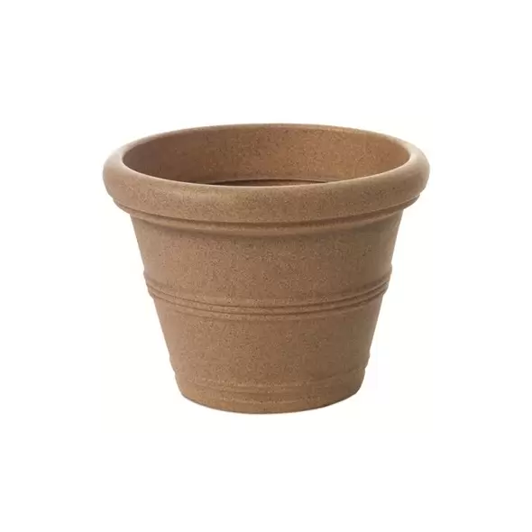 Tusco 30" Rolled Rim Planter Sandstone
