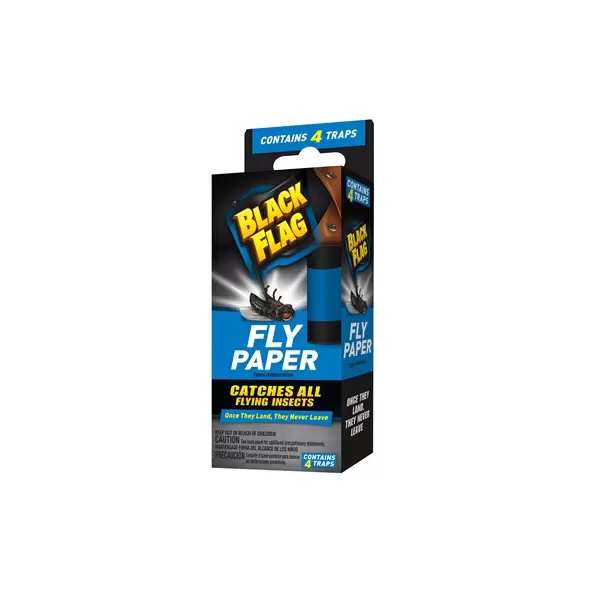 Black Flag Fly Paper 4CT