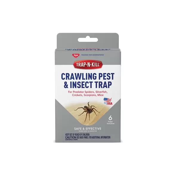 Enoz Trap-N-Kill Spider & Silverfish Trap