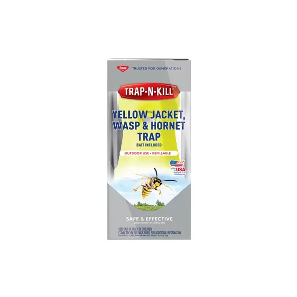 Enoz Trap-N-Kill Yellow Jacket Wasp Hornet Trap