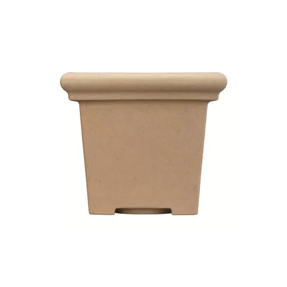 HC 17" Terrazzo Round Planter w/ Heavy Rim Sandstone Akro Mils