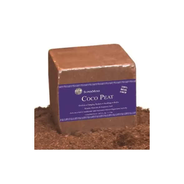 SuperMoss 2.33cf Washed Coconut Soil Natural