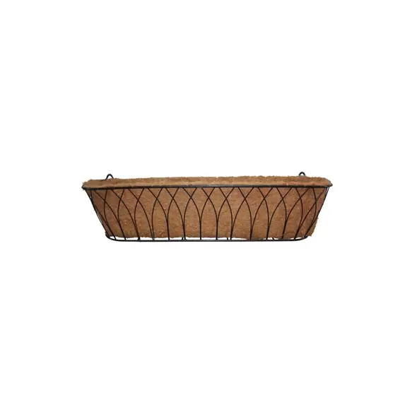 Austram 36" Lotus Trough Planter Black