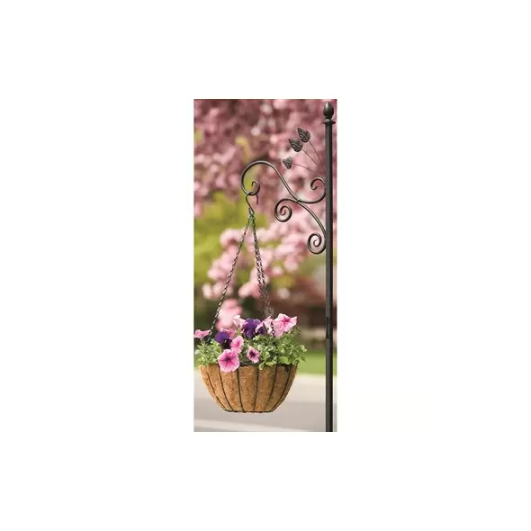 Panacea 84" Shepherd Hook With Leaves