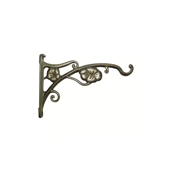 Panacea 9" Flower Bracket Antique Gold
