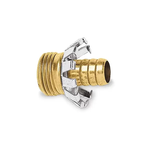 Gilmour Brass Coupling Male Coupling, 3/4"