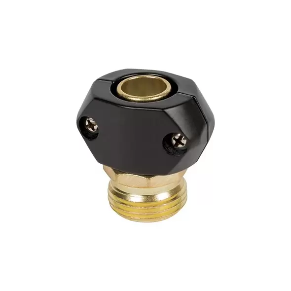 Gilmour Heavy Duty 5/8" Brass Male Clamp Coupling