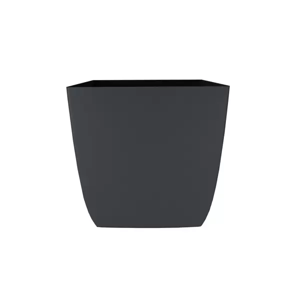 HC 12" Santa Fe Square Planter Black Sand