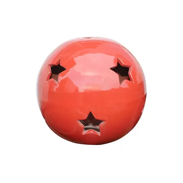 MCarr 10" Sphere W/Stars Red