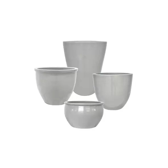 MCarr 26PC Plain Planter Plt Dallas Gray