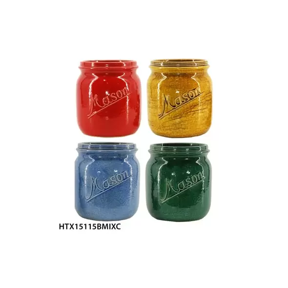 MCarr 8PC 6.1" Mason Tall Jar Set