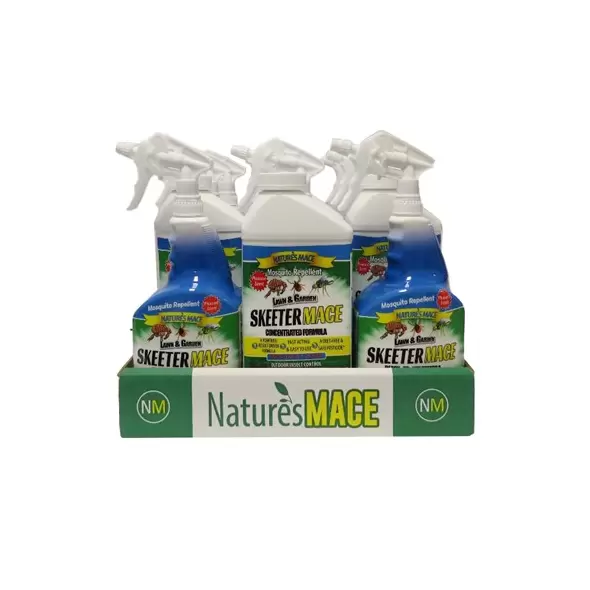 Nature's Mace MiniMace 12pc Mosquito Repellent RTU & Concentrate Counter Display
