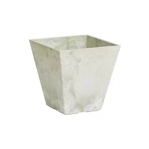 Artstone Ella 14" Square Planter Mint