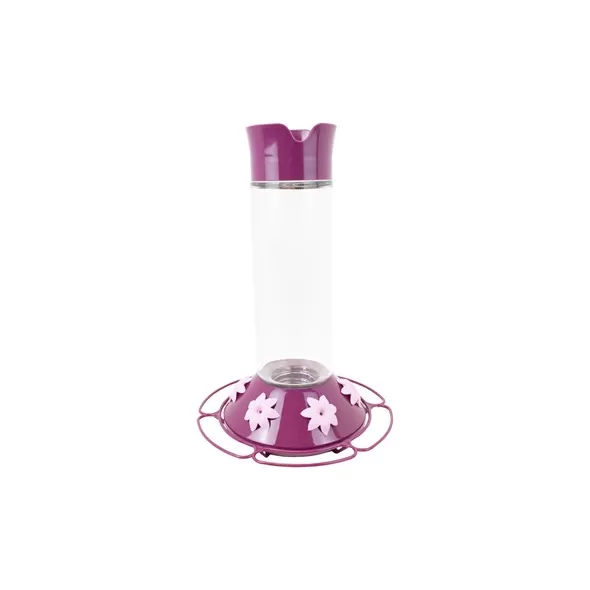 Perky Pet 30oz Royal Berry Best Glass Hummingbird Feeder