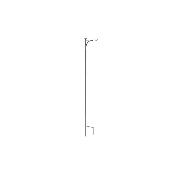 Panacea 78" Mission Single Shepherd Hook Black