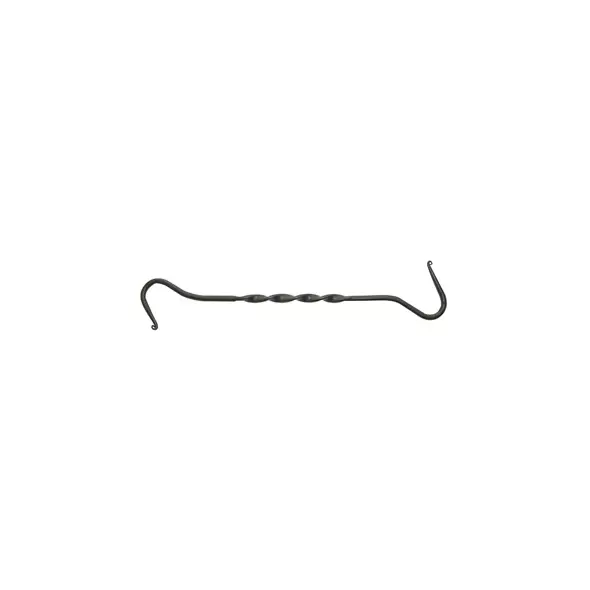 Panacea 12" Black Forged Extender Hook