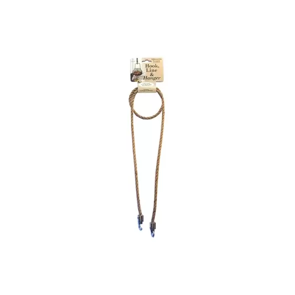 Primitive 1/4" Jute Drop Hanger 4' Adjustable