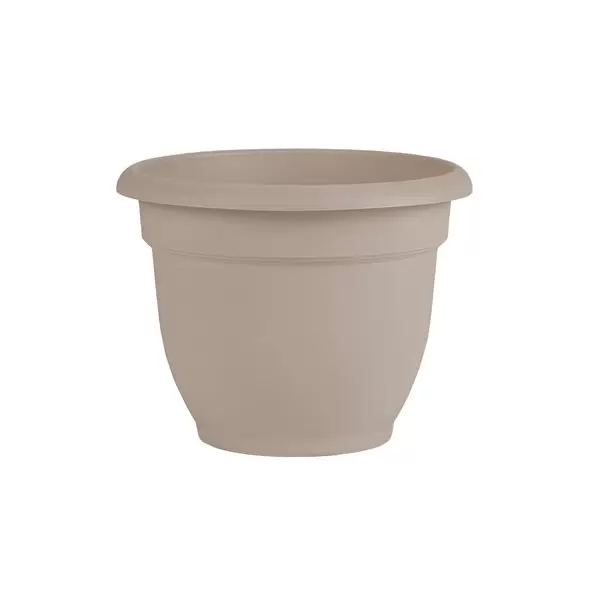 Bloem 8" Ariana w/ Grid Planter Pebble Stone
