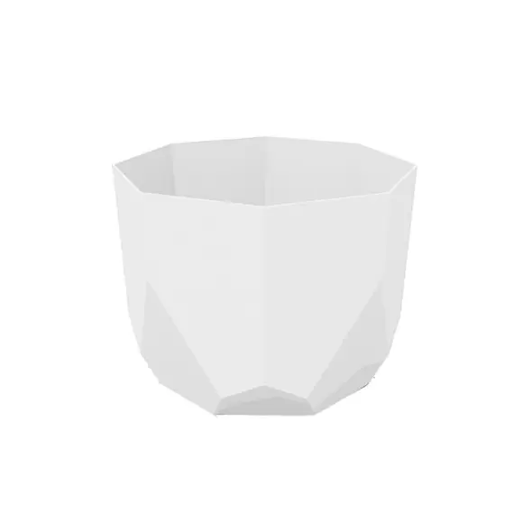 Bloem 6" Tuxton Planter Casper White