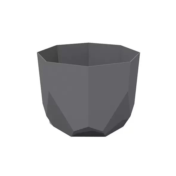 Bloem 6" Tuxton Planter Charcoal