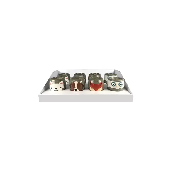 Southern Patio 8pc 6" Ceramic Planter Assortment
