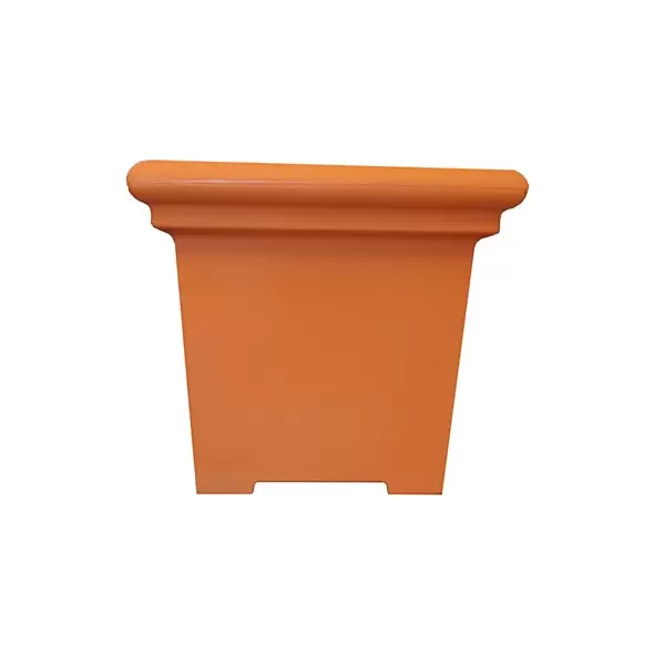 Tusco 20" Square Planter Terra Cotta