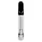 1.5mL 510 Push Top Black Tip Vape Cartridge