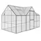 A-Frame Modular Greenhouse-Side Cathedral -8' x 16'