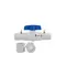 Coupling Connection with Ball Valve