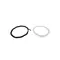 Clear/Black Poly Tubing - 5 ft Roll