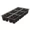 T. O. Plastics 606 Standard Deep Jumbo Insert Black 100 Per Case 63Cs/Pl St-I-0606-Deep (Jumbo 606)