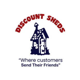 Discount Sheds logo