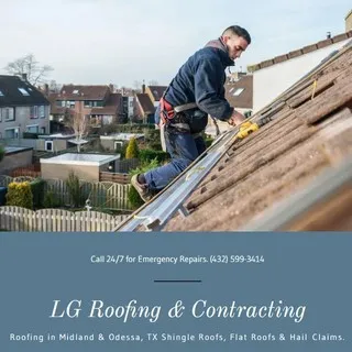 LG Roofing & Contracting logo