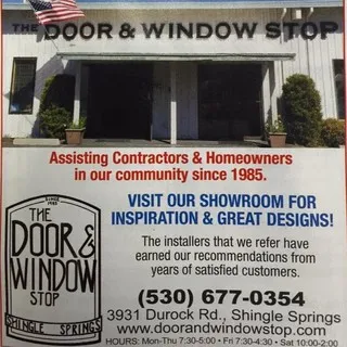 The Door & Window Stop logo