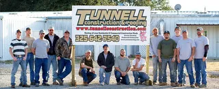 Tunnell Construction and Roofing logo