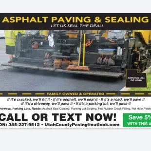 Utah county paving logo