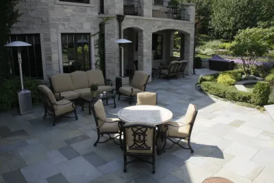 The Barn: Landscape + Architecture - Sidewalk & Pathway Installation in Barrington, IL