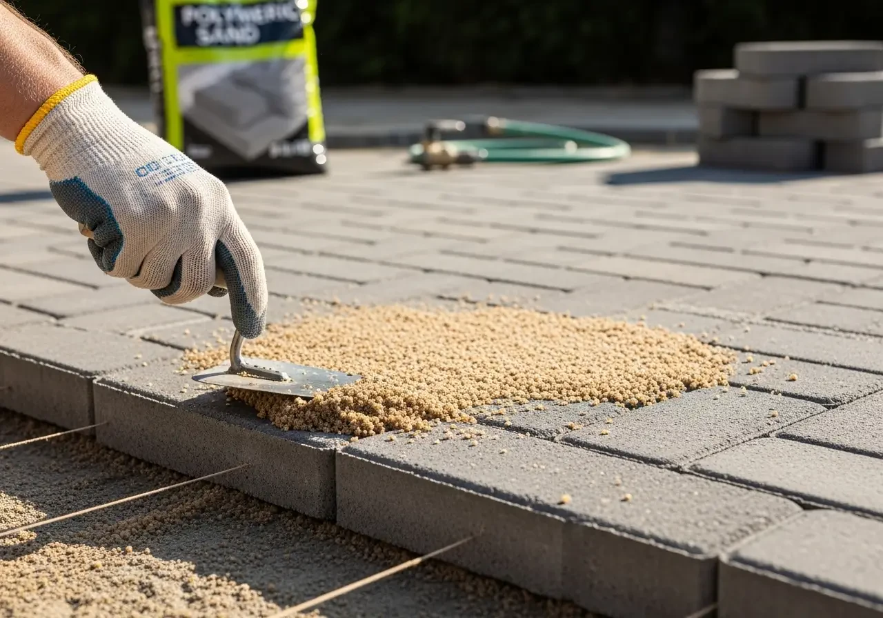 Choosing the best paver sand for a solid, weed-free surface