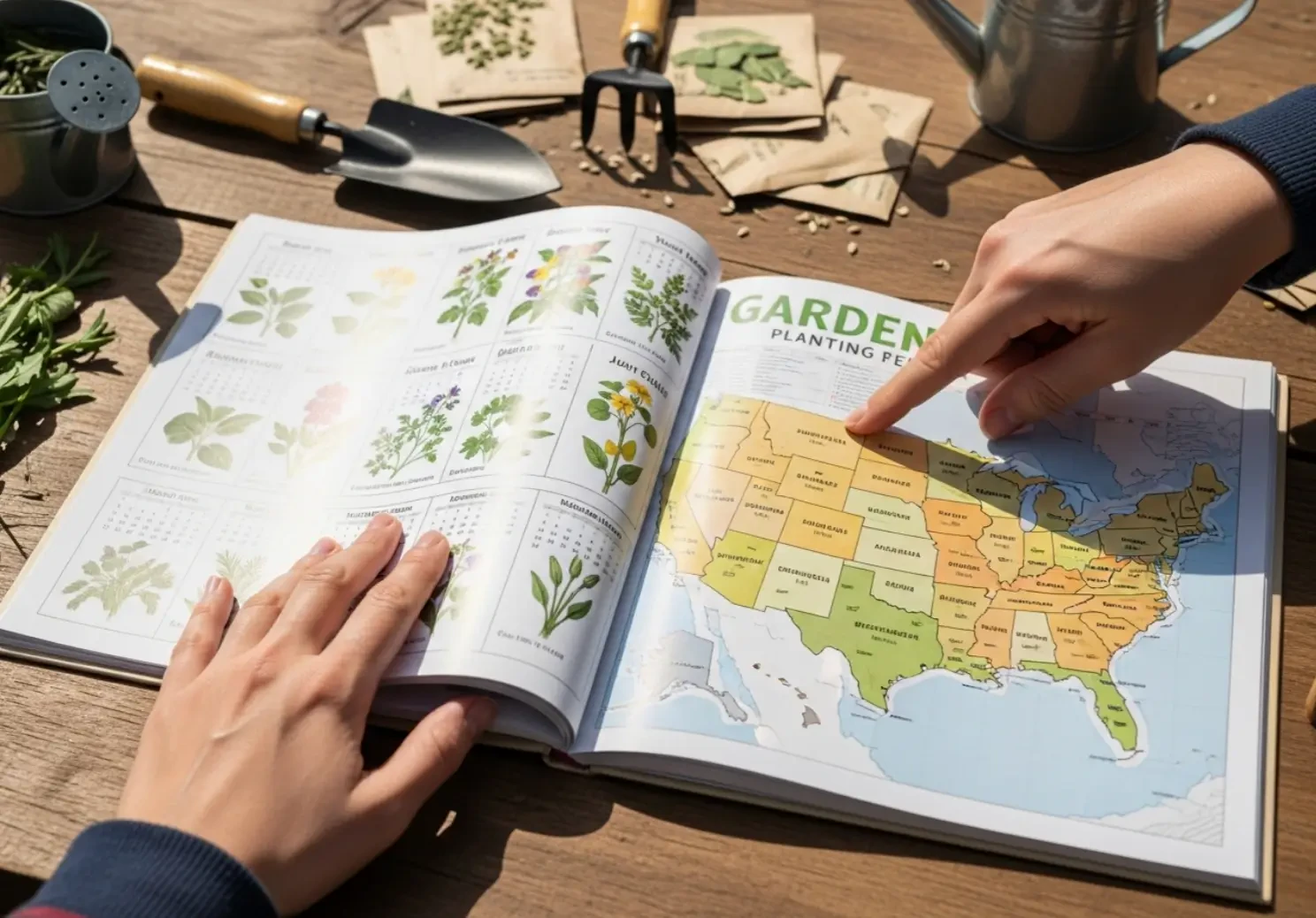 How to Use a Planting Calendar by Region for Year-Round Gardening Success